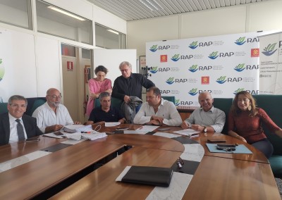 foto dirigenti con direttore e presidente